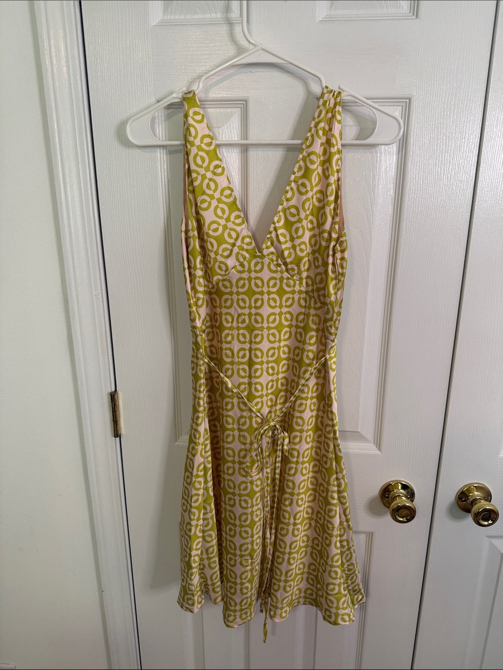 Peppermayo Yellow Patterned Mini Dress - Picture 3 of 3